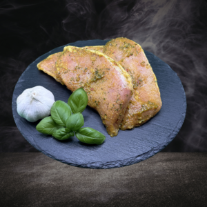 Rückensteaks Kräutermarinade