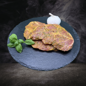 Nackensteaks Kräutermarinade
